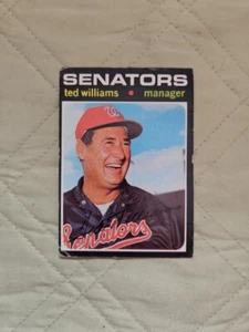 1971 Topps Ted Williams #380 EX Boston Red Sox - Picture 1 of 2