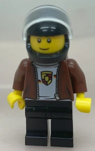 LEGO ® Minifigura Race Car Driver piloto de carreras PORSCHE 911 Turbo 3.0 75895 - sc078 - Imagen 1 de 5