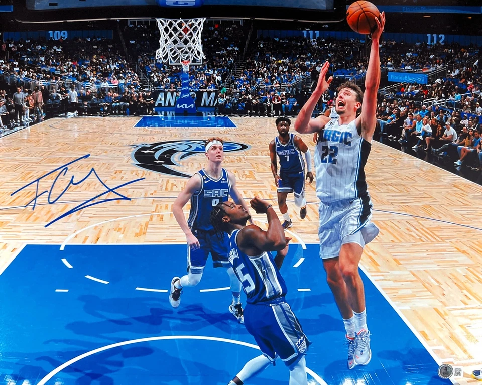 Franz Wagner Signed Orlando Magic 16x20 Photo Beckett Witness BAS COA - Image 1 of 1