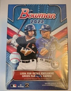 Caja bláster de béisbol Bowman MLB 2022 nueva sellada de fábrica 72 tarjetas  - Imagen 1 de 7