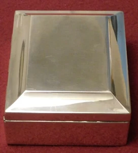 Cartier Art Deco Sterling Silver Box 152g - Picture 1 of 10