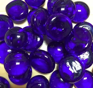 SM DEEP BLUE Glass Gems, Mosaic Tiles, Marbles, Nuggets - Picture 1 of 2