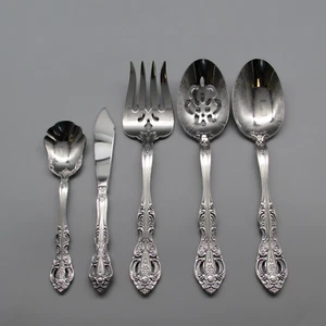 Oneida Stainless Flatware MICHELANGELO - 5pc Serving Set N/O - Picture 1 of 4