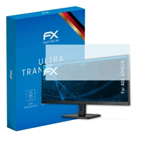 atFoliX Screen Protection Film for AOC Q34E2A Screen Protector clear - Photo 1/8