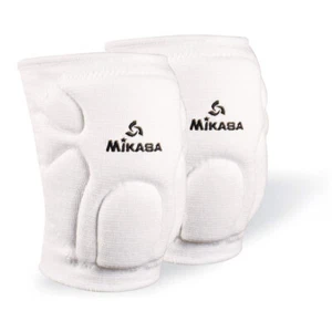 Mikasa Sports Competition Volleyball Knee Pads - Junior Sized White - NEW - Picture 1 of 5