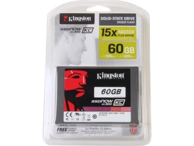 Kingston SSDNow KC300 60GB 2.5" SATA III SKC300S37A/60G SSD solid state drive - Image 1 of 2