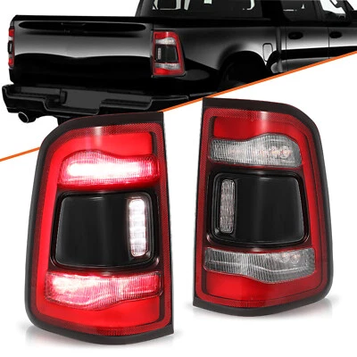 Punto ciego listo para Ram 1500 2019-2023 con lámpara de luz trasera LED negra Foto 1 de 4