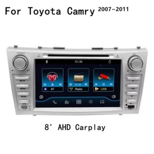 Unità testa radio cruscotto auto 8" con canbus per Toyota Camry 2007-2011 - Foto 1 di 7