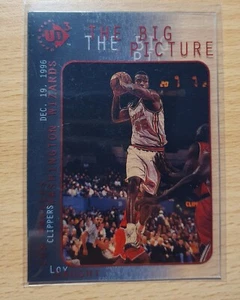 1997-98 Upper Deck Basketball The Big Picture Loy Vaught #35 Clippers - Bild 1 von 2