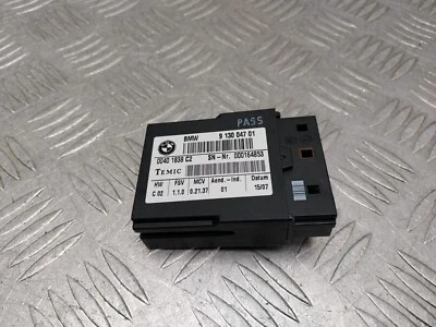 BMW 3 SERIES SEAT BELT CONTROL MODULE REAR RIGHT DRIVER SIDE 2007 9130047 E92 - Image 1 of 4