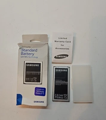三星 Galaxy S5 电池 BG900BBZ 2800mAh 替换件 全新 开箱 — 第 1/4 张图片