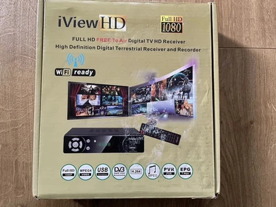 iView HD DVB-T2 Free To Air 1080 HD Receiver & Recorder  - Image 1 of 2