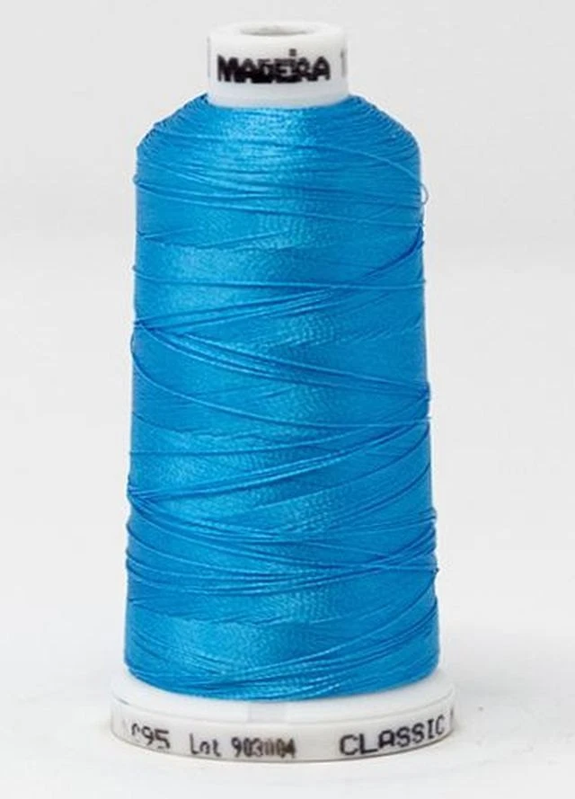 Madeira Classic Rayon 40, #1095 LARIMAR 1000m Embroidery Thread - Image 1 of 1