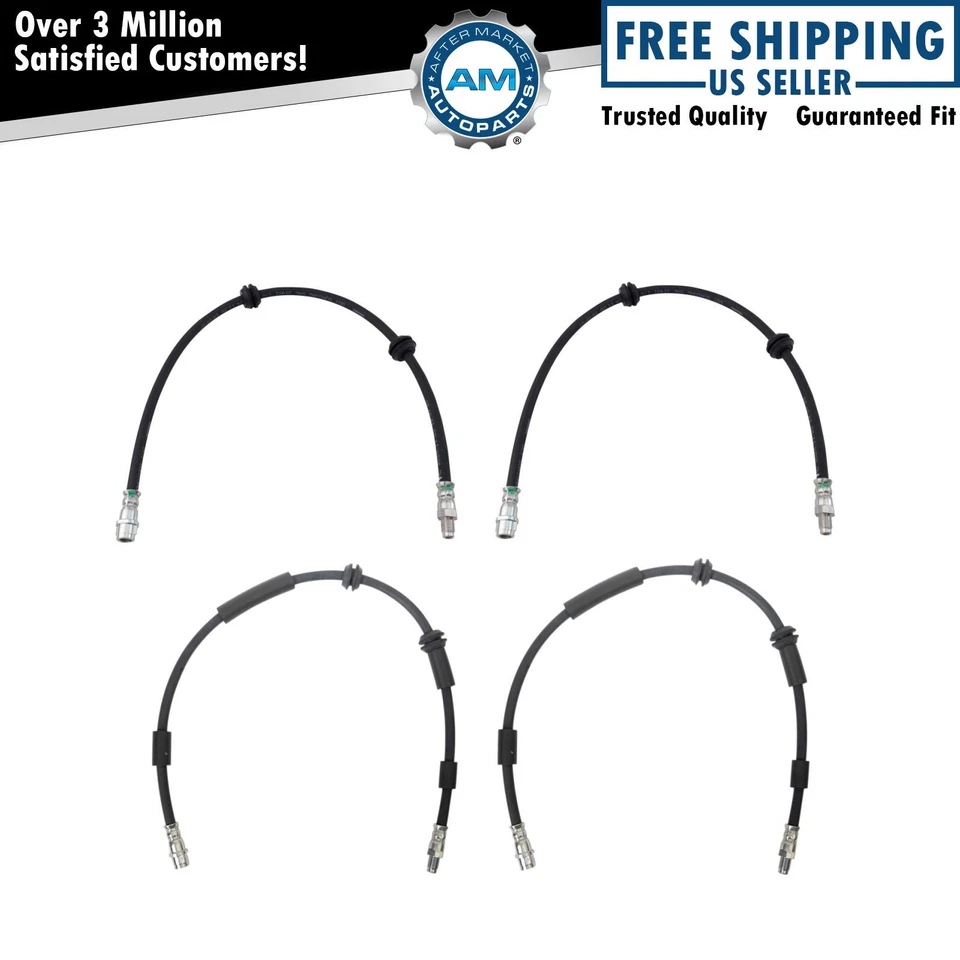 Brake Hose Set Fits Mercedes-Benz - Image 1 of 4