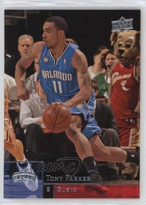 2009 Upper Deck Wrong Name on Front ( Named) Courtney Lee Tony Parker #141 HOF - Image 1 of 2