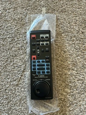 NOS Vintage Genuine Canon Wireless Remote Control WL-D4000 w Jog Wheel BRAND NEW - Image 1 of 4