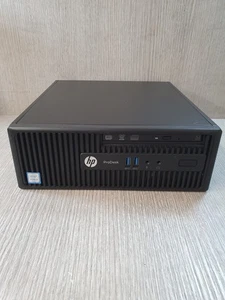 HP ProDesk 400 G3 i3-6100 @ 3.7GHz 4GB DDR4 128GB SSD WIN 10 Pro Grade C EA0508 - Picture 1 of 10