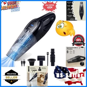 Tragbarer Handstaubsauger kabellos - 10.000Pa Saugleistung, leicht 1,8 l... - Bild 1 von 9