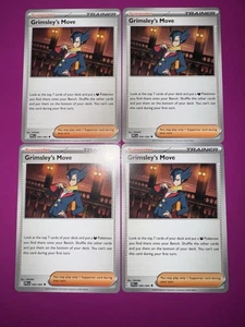 x4 Grimsley's Move 090/094 - ME02 Phantasmal Flames PFL - Pokemon NM/M Englisch - Bild 1 von 2