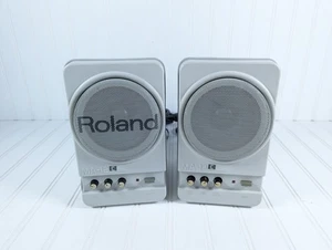 Par de Altavoces Micro Monitor Estéreo ROLAND MA-12C Amplificados Probados Envío Gratuito - Imagen 1 de 7