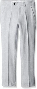 Isaac Mizrahi Boys  Textured Linen Pants, Navy, 2 - Picture 1 of 2