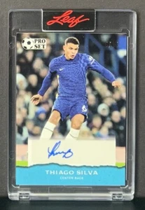 Thiago Silva, Auto #/25 Blue, 2022 Leaf Pro Set Multi-Sport #PSA-TS1 - Picture 1 of 2