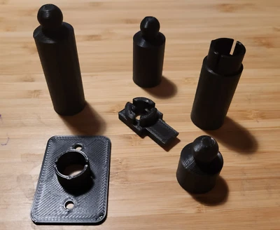 Carrera 标准轨道支撑套装适用于 124/132/Evo 全新 3D 打印 x4 套装 — 第 1/3 张图片