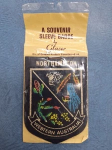 Souvenir Sleeve Patch - Northampton Western Australia - Picture 1 of 2