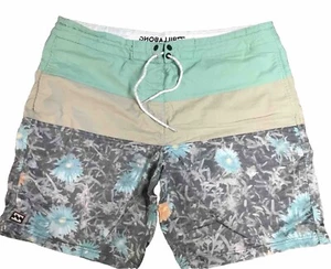 BILLABONG Lo TidesBoard shorts Gallery Hawai'i Art Men 36 swim trunks - Picture 1 of 9