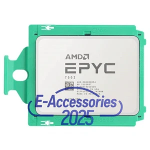 Processeur CPU AMD EPYC 7502 débloqué 2,5 GHz 32 cœurs 64 threads SP3 128 Mo 180 W - Photo 1/1