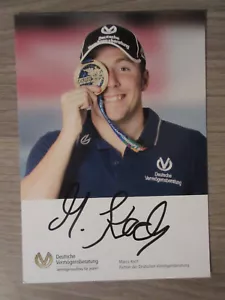 Marco Koch original signierte Autogrammkarte / Olympia Schwimmen TT2 - Picture 1 of 2