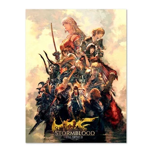 Póster Final Fantasy XIV Online StormBlood - Arte clave FF14 - Impresiones de alta calidad - Imagen 1 de 6