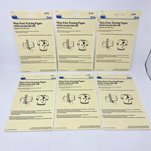 Dritz Wachsfreies Transparentpapier 30 Farben Blatt 6" x 19" Menge 6 (5-versiegelt 1-offen) - Bild 1 von 7