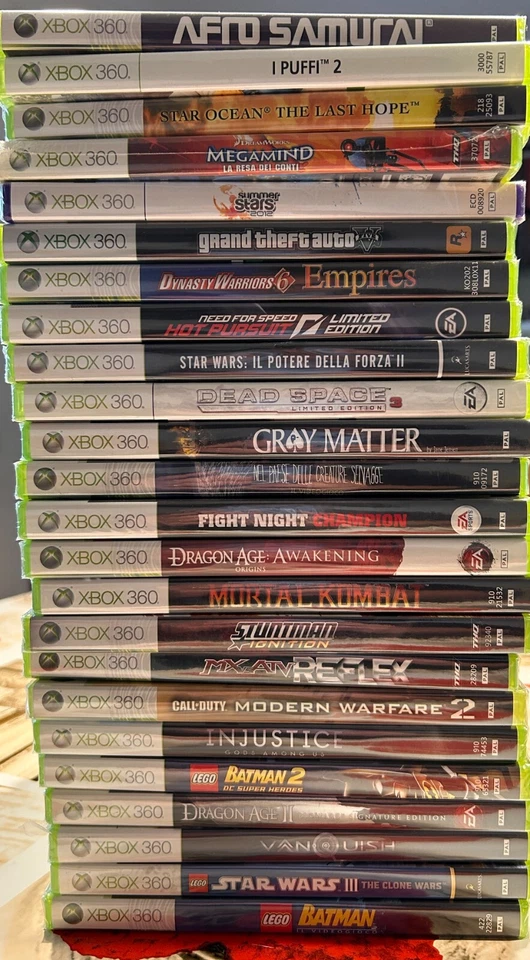 GIOCHI XBOX 360 SIGILLATI ITALIANI - SCEGLI I TUOI GIOCHI - Immagine 1 di 1