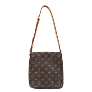 LOUIS VUITTON Shoulder Bag M51258 Monogram canvas Musette Salsa Short used - Picture 1 of 12
