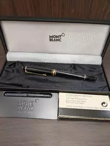 Montblanc Meisterstück Fountain Pen 4180 14k Black Excellent Condition - Picture 1 of 7