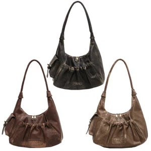 Mujeres Moda Bolso de Mano Color Sólido Simple Cartera de Hombro Mujer Bolso de Calle - Imagen 1 de 18