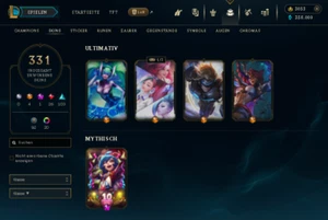 LoL Account EUW Lvl 300 331 Skins All Champs Titel Aram Gott - Bild 1 von 5