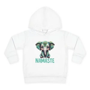 Namaste Toddler Pullover Rabbit Skins Fleece Hoodie- Spiritual and Mindfulness - Picture 1 of 13
