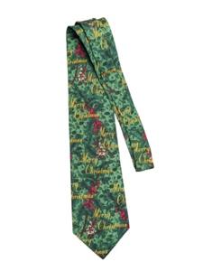 ACELY - FELIZ NAVIDAD 100% SEDA CORBATA DE ALAS DE ÁGUILA 5335 - Imagen 1 de 1