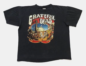 Camiseta Grateful Dead Camiseta De Colección 1990 Sin Red Rick Griffin Arte Tigre L - Imagen 1 de 12
