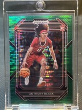 2023-24 Panini Prizm Draft Picks Green Pulsar Anthony Black RC #10/25