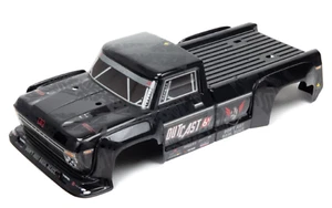 Arrma ARA406160 Outcast 6S Blx lackiert Decaled getrimmte Karosserie Black Outcast - Bild 1 von 1