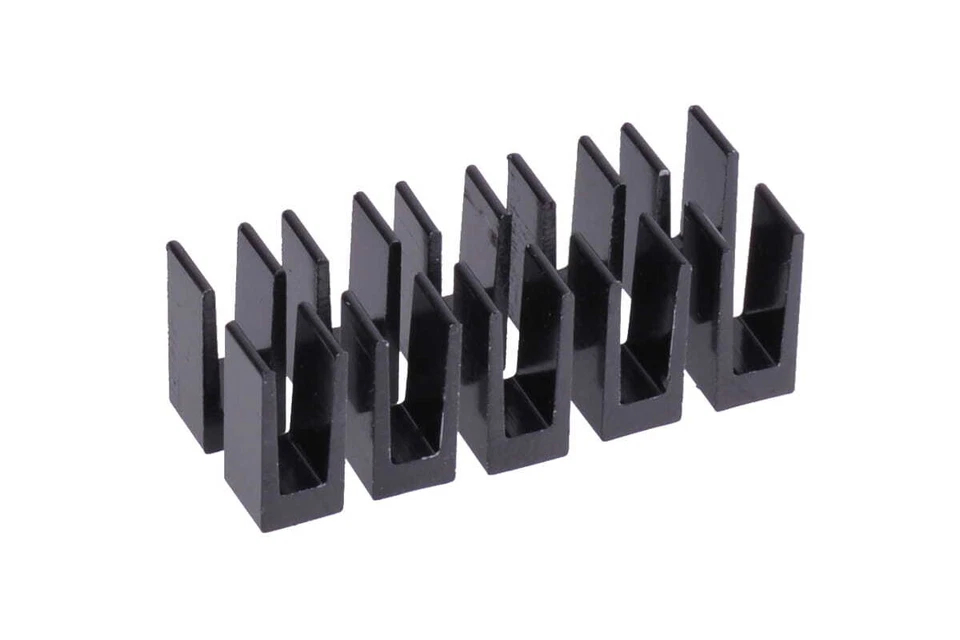 Alphacool GPU RAM Aluminium Heatsinks 7x7mm - Schwarz 10 Stück - Bild 1 von 1