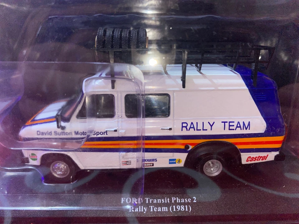 Ford Transit Phase 2 Rally Team 1981 De Agostini 1:43 - Immagine 1 di 1
