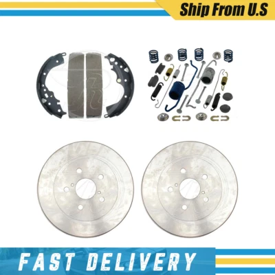 适用于 2004 - 2010 年丰田 Sienna 后鼓制动鞋和硬件弹簧套件 — 第 1/4 张图片