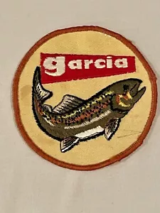 NEW Vintage Garcia Patch Iron/Sew On Embroidered Fishing Rods Reels Angler - Picture 1 of 5