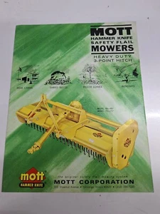 Mott Hammer Knife Heavy Duty Safety Flail Mowers Brochure - Picture 1 of 5