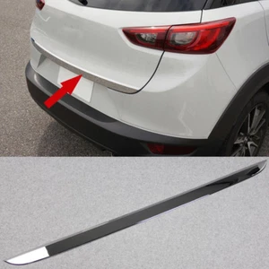 Fits Mazda CX-3 2016-2021 Chrome Rear Tailgate Trunk Lid Moulding Cover Trim - Picture 1 of 6