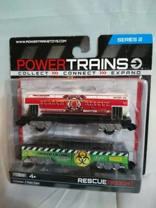 Jakks Pacific Power Trains Series 2 Rescue Freight , Includes 2 Train Cars - Picture 1 of 4
